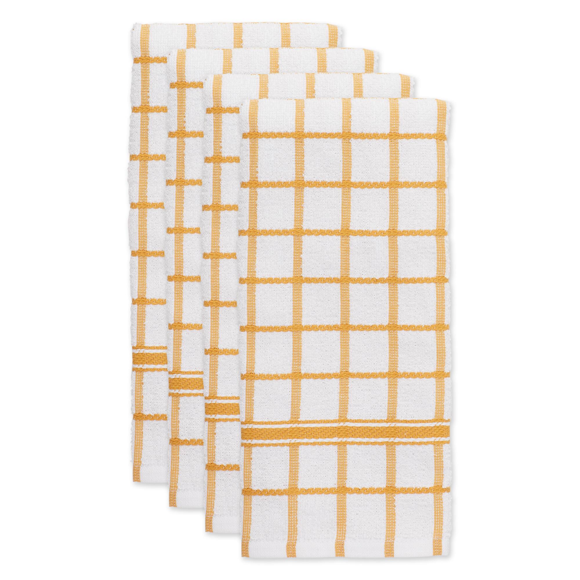 DII® Windowpane Terry Dishtowels